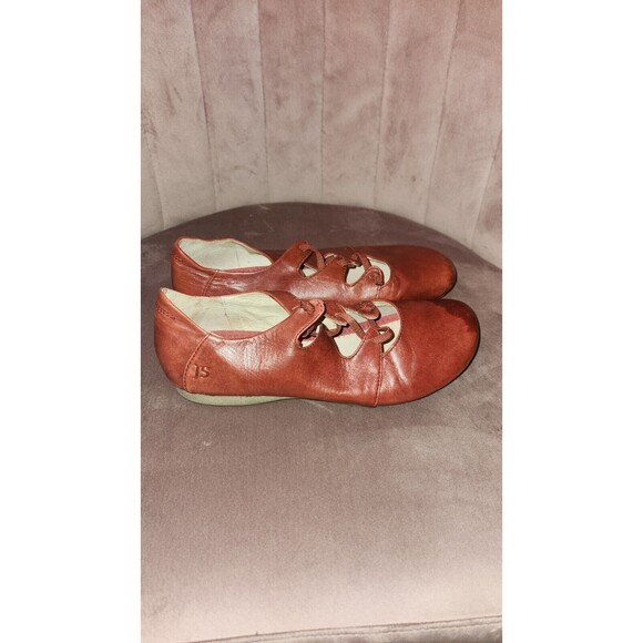 Josef Seibel Shoes Germany Fiona Leather comfort slip on elastic shoes Size 38 - Picture 4 of 10